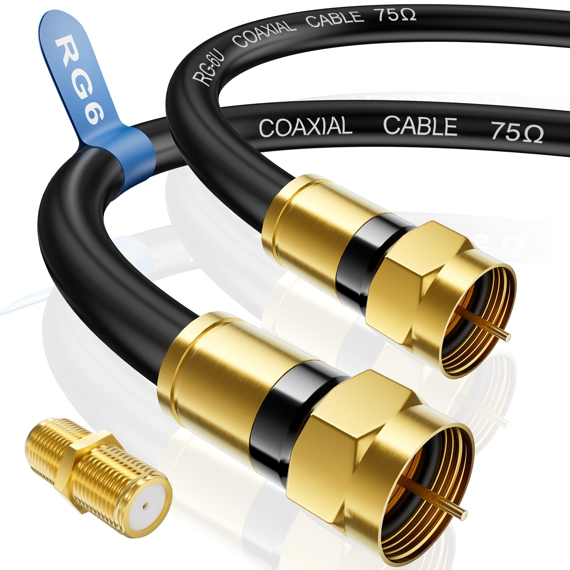 Amazon.com: Nixsto RG6 Coaxial Cable, 3FT 6FT 10FT 15FT 25FT 50FT